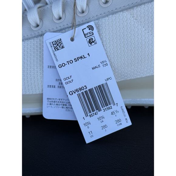Adidas Go-To Spikeless Golf Shoes | White | Men’s Size 11 | GV6903 | NEW - Picture 5 of 6